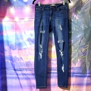 Encore Rip skinny stretch women's jeans size 5
